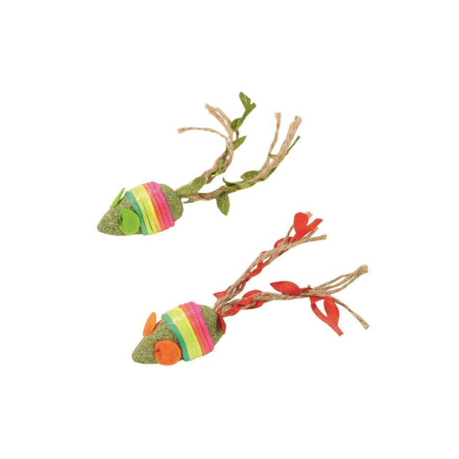 Игрушка для кошек с кошачьей мятой CHARMY мышки Mpets