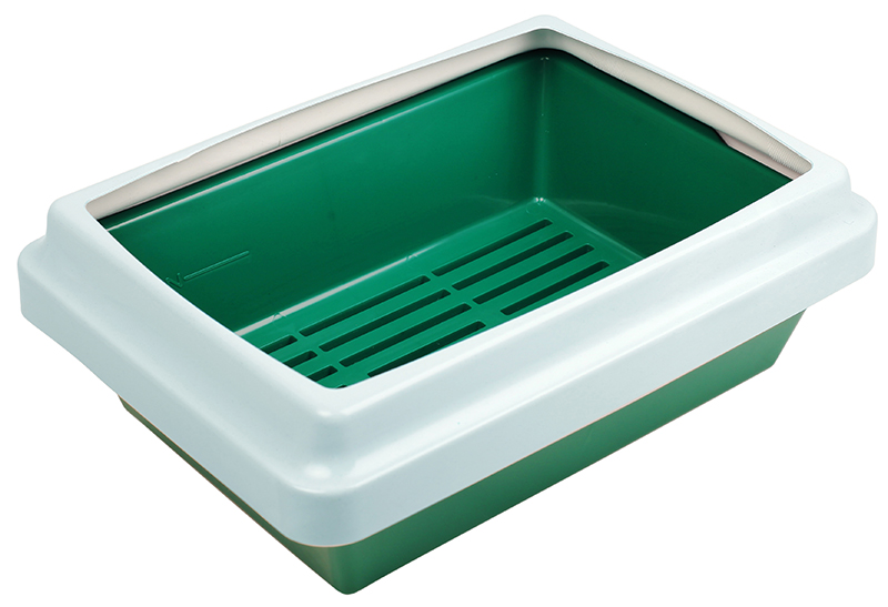 Туалет для кошек "Сибирская кошка" Smart Sift с бортиком 00024419