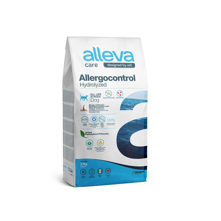 Alleva (Аллева) Care Allergocontrol сухой корм для взрослых собак гипоаллергенный 2 кг