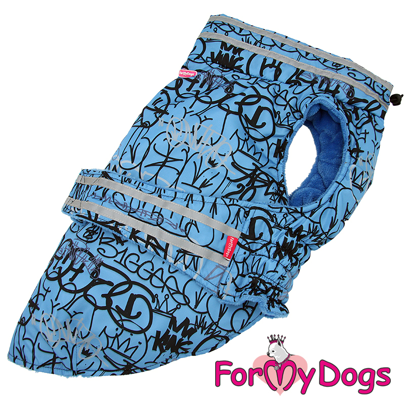 FOR MY DOGS Попона голубая A2