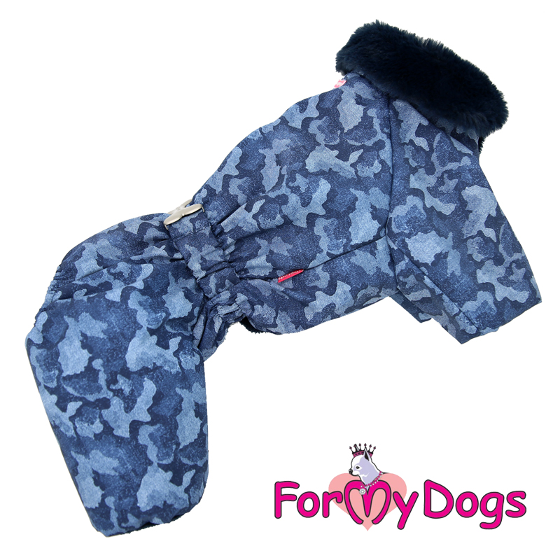 FOR MY DOG Комбинезон синий для мальчиков (16) FW717-2019M
