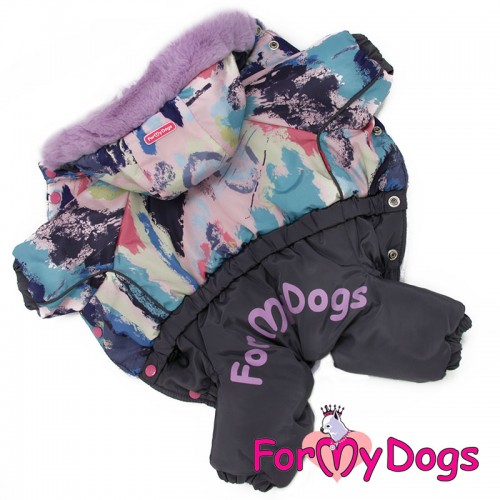FOR MY DOG Комбинезон фиолетовй для девочек (16) FW862-2020F