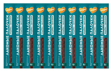 Мнямс лакомые палочки 13,5 для кошек с индейкой и цыпленком 10 шт*5 г (штука)