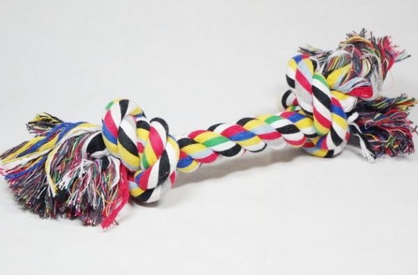 ДОГЛАЙК Грейфер канатный 2 узла DL большой желтый-зеленый-красный (15) D-2331