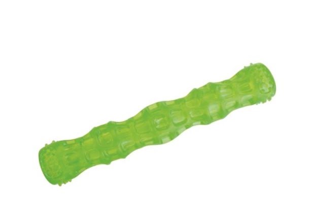 Игрушка для собак SQUEAKY Stick палочка 27,3х5 см, зелёная