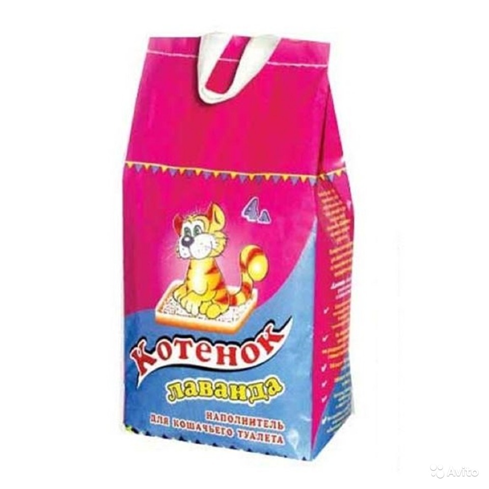 Наполнитель Котенок Лаванда 3,5 л (201001)