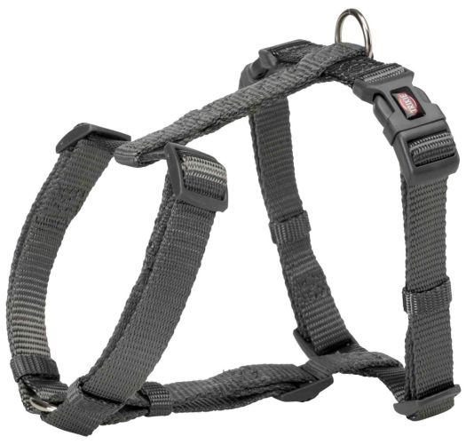 Шлейка Premium H-Hamess, L-XL: 75-120 см/25 мм, графит 203516 Trixie