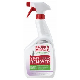 8in1 Nature's Miracle Универс уничтожитель пятен и запахов Лаванда для кошек спрей 946 мл ENM96975