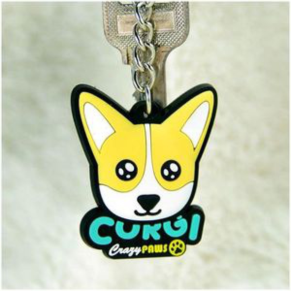 Брелок д/ключей Корги Crazy Paws 5221