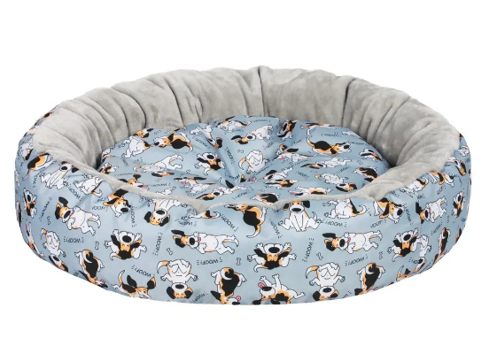Лежанка круглая ДИЗАЙН АРТ M 50х50х15 Rich Breed ЛД-52 WOOF