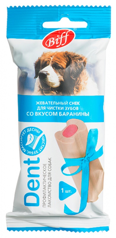 Жевательный снек Dent для собак крупных пород с бараниной 1 шт. 003022/001028 TiTBiT