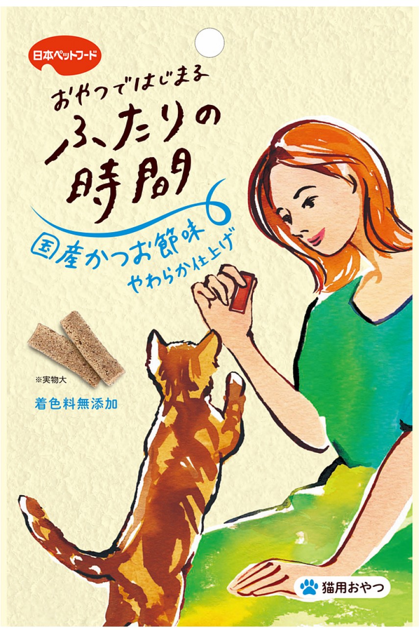 Лакомство "Время для двоих". Нежный бисквит из японского тунца-бонито, 20г