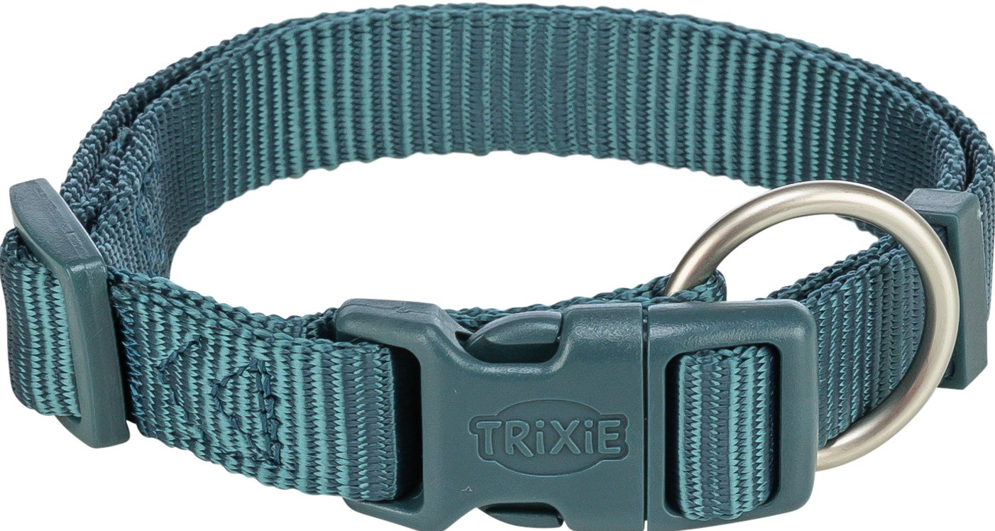 Ошейник Premium, L–XL: 40–65 см/25 мм, петроль 201732 Trixie