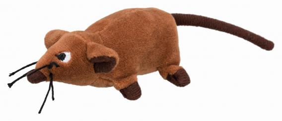 Игрушка для кошек "Крыса" плюш. 10 см арт. 45822 Trixie