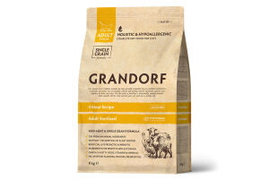Grandorf (Грандорф) Корм для стерилизованных кошек 4 вида мяса 2 кг