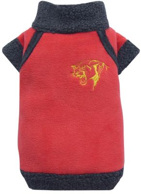 Куртка DoggyDolly W197 red tiger fleece L