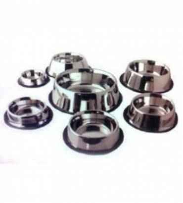 Миска металлическая с резинкой 700 мл NS-510 ЛЕОНАРДО