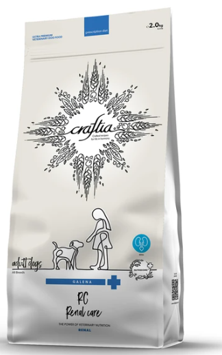 CRAFTIA (Крафти) GALENA DOG РЕНАЛ при почечной недостаточности для собак 2 кг