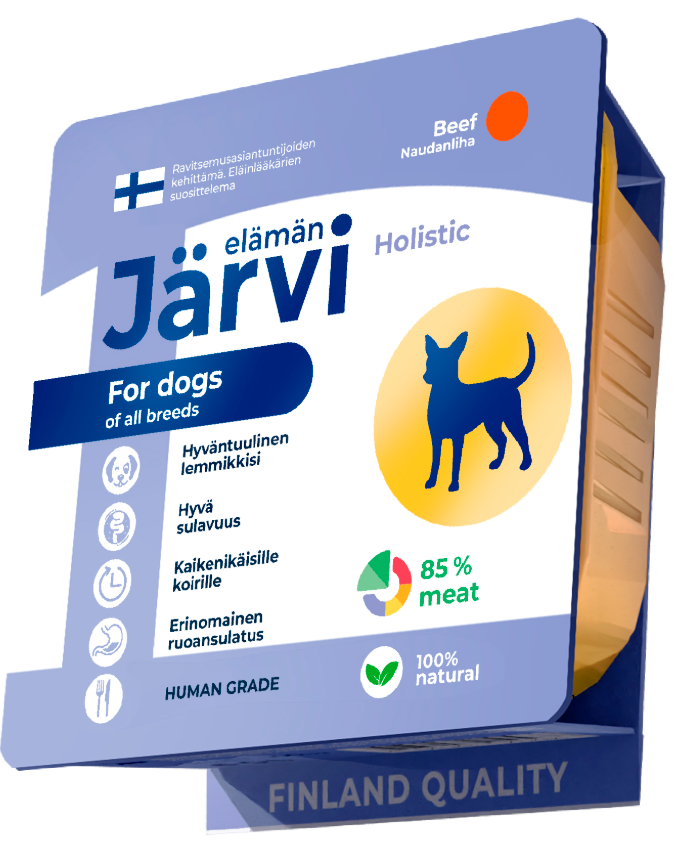 Jarvi (Ярви) паштет для собак всех пород с говядиной, 100 г