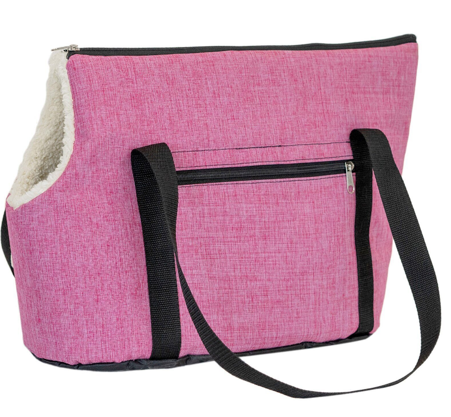 ZooM Сумка-переноска утеплённая BLUES №2 с карманом 36*17*26см 9094роз