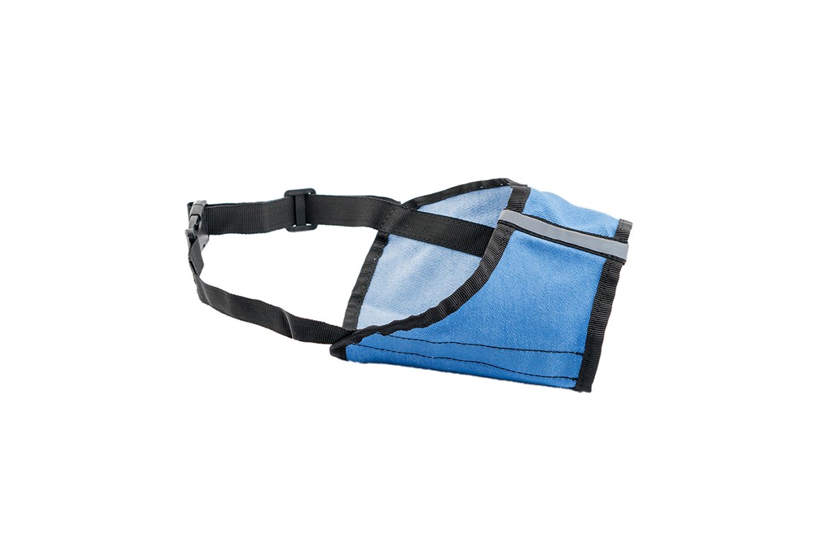 Намордник тектиль.ECO "DENIM" №5 24 см джинс (немецкая овчарка) 055435