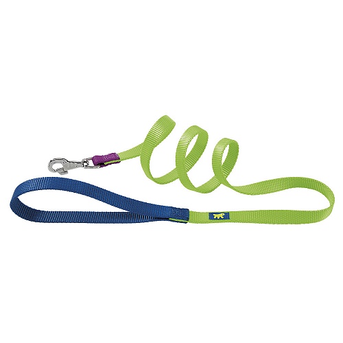 Поводок CLUB G10/120 COLOURS цветной, зеленый, нейлон 75340901 Ферпласт