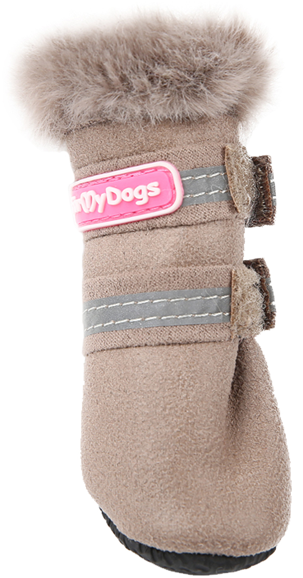 FOR MY DOG Сапоги зимние бежевый ц/кр (3) FMD647-2019 Bg