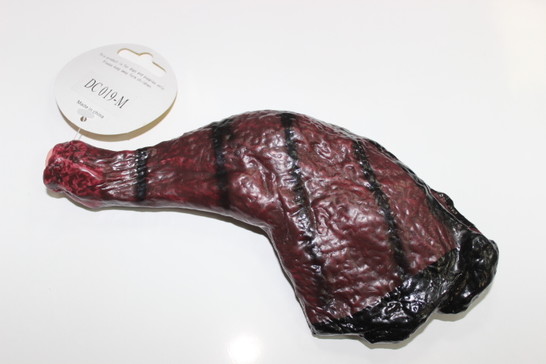 Игрушка для мелких пород Окорочок копченый 20×11×3,8 см