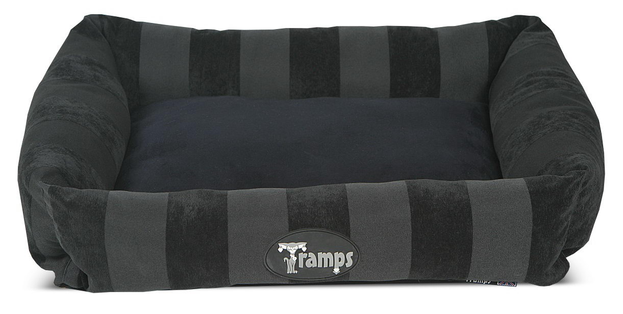 TRAMPS Лежак для кошек "Aristocat Lounger", черный, 50х40x10см (Великобритания)												