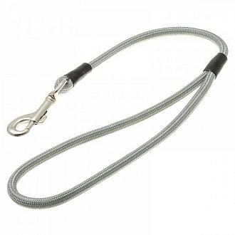 Водилка с карабином круглая 6 мм*50 см (серебро) 72-0791  V.I.Pet