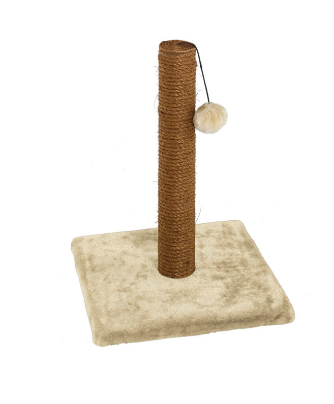 Когтеточка столбик для кошек Ферпласт