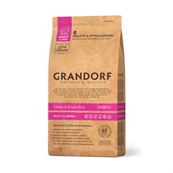 Grandorf (Грандорф) корм для взрослых собак всех пород Индейка с рисом 3 кг