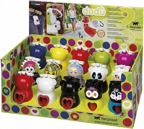 Держатель для гигиенических пакетов DUDU (в ассорт) 72392099  Ферпласт