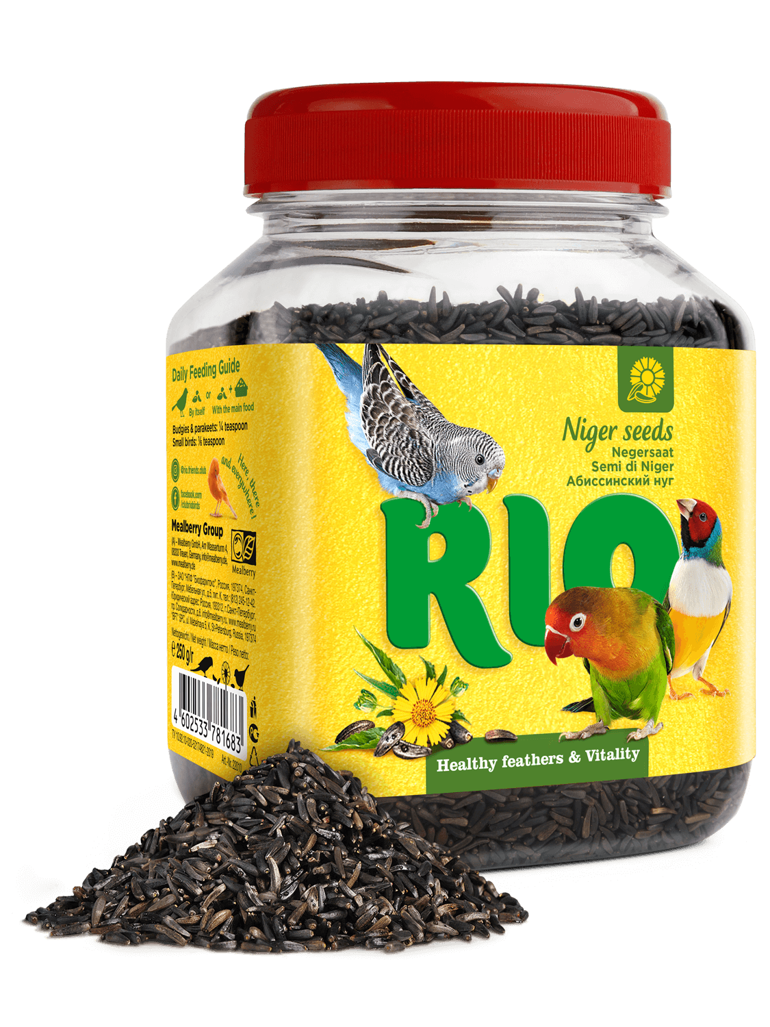 RIO Нуг абиссинкий 250 г/ 440 мл 