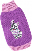 FOR MY DOG Свитер "Мой друг" фиолетовый (16-18) FW662-2018 V