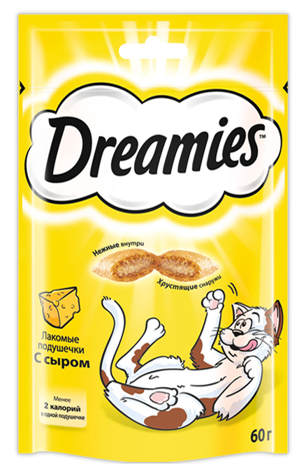 Dreamies с сыром 60 г 10140152