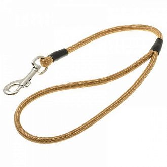 Водилка с карабином круглая 6 мм*50 см (золото) 72-0786  V.I.Pet
