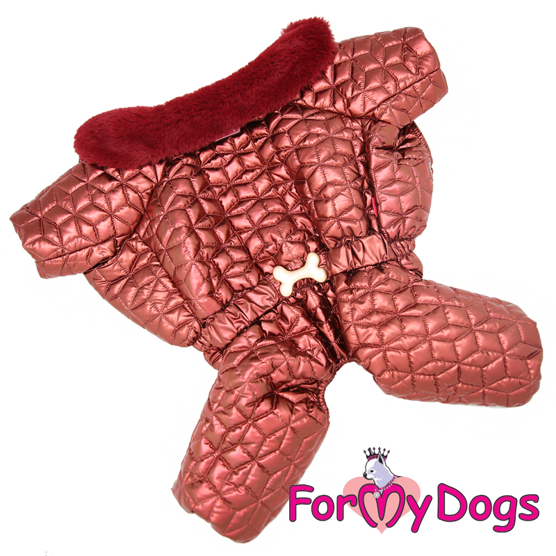 FOR MY DOG Комбинезон бронзовый  для девочек (16) FW719-2019F