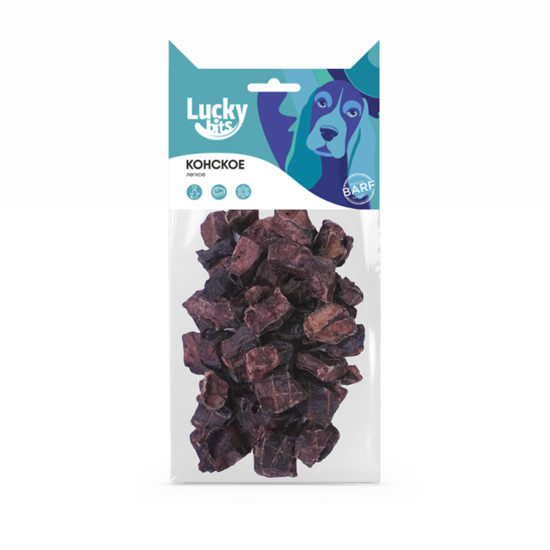 Легкое конское 40 г Lucky bits (Лаки Битс)