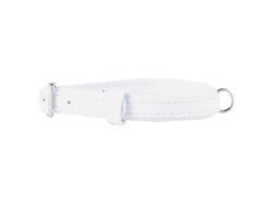 Ошейник "Collar Brilliance" без украшений (ширина 15 мм, длина 27-36 см) белый 3054