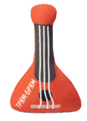 Игрушка для кошек мягкая "Балалайка", 100мм, Triol
