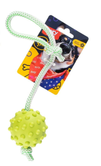 FANCY PETS игрушка для собак "Мячик на верёвке"
