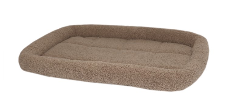 Матрас для средней собаки меховой Барашек, цвет коричневый размер 71х50 см Pride