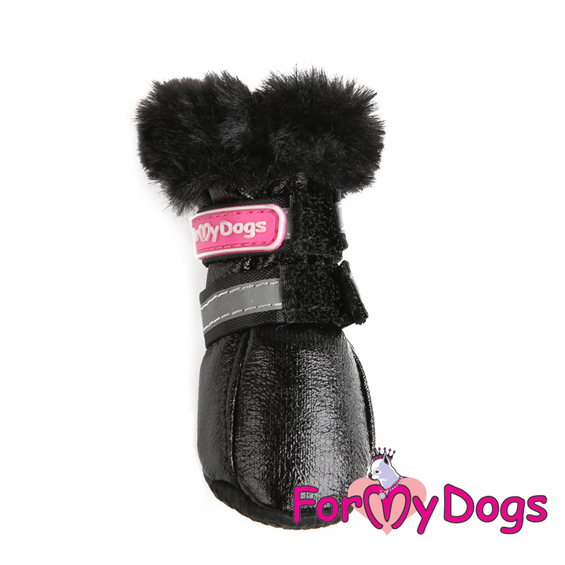 FOR MY DOG Сапоги зимние черные (4) FMD670-2021