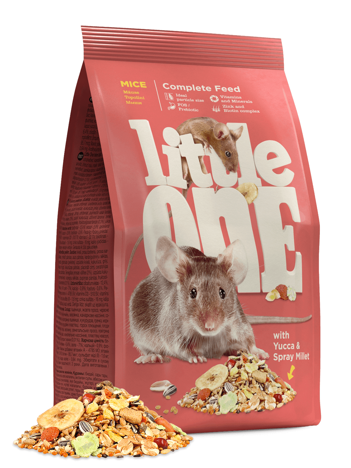 LITTLE ONE корм для мышей 400 г