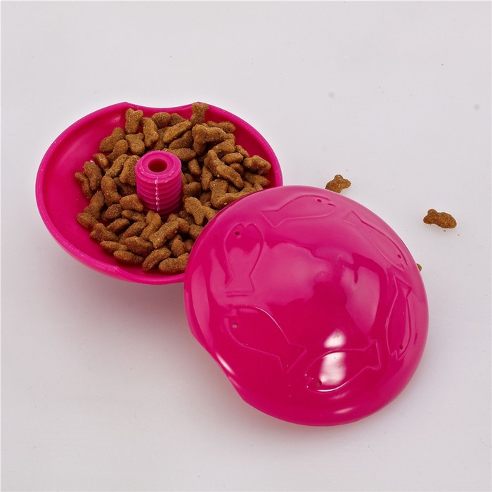 Игрушка для сухого корма "НЛО", 6,2 см, микс цветов   2379450 sima