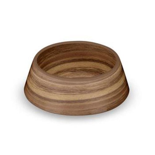 TARHONG Миска для животных "Acacia Wood", коричневая, 19.7х6.4/700мл