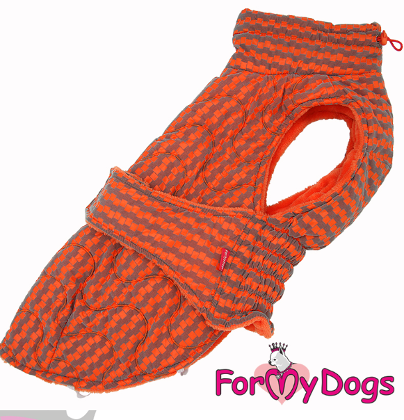 FOR MY DOG Попона оранжевая TDW0063-2022T