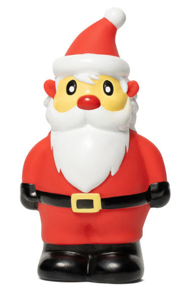 Игрушка виниловая для мелких пород NEW YEAR Дед Мороз 11,5 см, Triol