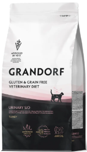 Grandorf (Грандорф) Уринари диета сухой корм для взрослых кошек при мочекаменной болезни 400 г